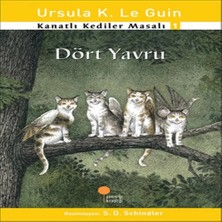 Uravas Store Kanatlı Kediler Masalı 1 - Dört Yru