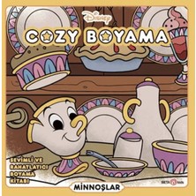 Uravas Store Cozy Boyama, Sevimli Rahatlatıcı Boyama Kitabı - Minnoşlar