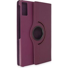 Uravas Store Pad 10 12.1 Kılıf 360 Tablet Deri Kılıf - Mürdüm