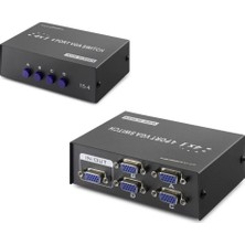 Uravas Store VGA Switch 4 In 1 Out 54 Mhz - Siyah HDX1329