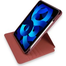 Uravas Store Ipad 11 (2021) Kılıf Ling 360 Kalemlikli Tablet Kılıf - Mor