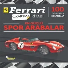 Uravas Store Güçlü Spor Arabalar - Ferrari Çıkartma Kitabı