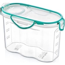 Uravas Store Kilitli Kapaklı Contalı Hava,su Sıvı Geçirmez 1,2 Litre Erzak Saklama KABI-SA580