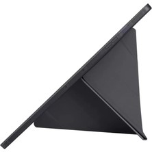 Uravas Store Ipad 13 (2024) Kılıf Kalemlikli Hugo Tablet Kılıfı - Siyah