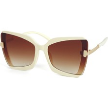 Di Caprio Kadın Kahverengi Güneş Gözlüğü Dcx2050d