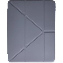 Uravas Store Ipad 11 (2021) Kılıf Kalemlikli Hugo Tablet Kılıfı - Lila