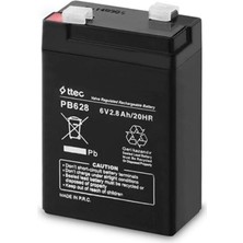 Ttec Bakımsız Kuru Akü 6V 2.8Ah