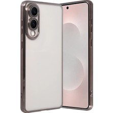 Uravas Store Galaxy S25 Edge Lensli Silikon - Titan Gri