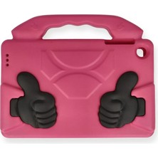 Uravas Store Ipad 4 9.7 Kılıf Like Stantlı Tablet Silikon - Pembe