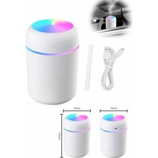Uravas Store Hava Nemlendirici Buhar Makinesi LED Işıklı USB Dekoratif Nemlendirici
