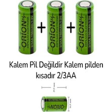 Orion 1.2V Ni-Mh 2/3AA 750MAH 1c Şarj Edilebilir Pil 3 Adet Erpilsan Elektronik