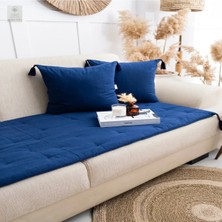 Dnc Home Tekstil Keten Evcil Hayvan Dostu Koltuk Pedi/koltuk Şiltesi, Yıkanabilir Ölçü Seçenekli