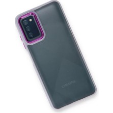 Uravas Store Galaxy A03S Kılıf Dora Kapak - Lila