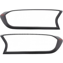 Ford Ranger T7 T8  2015-2022 Far Çerçevesi Siyah