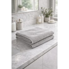 Taya Home 100% Pamuk Banyo Havlusu 100X180 Antrasit Renginde Lüks Duş Havlusu