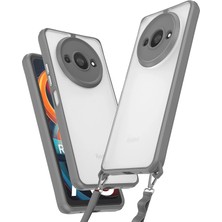 Uravas Store Redmi A3 4g Kılıf Penta Silikon Kılıf - Titan Gri