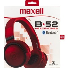  mla b52 kulaküstü kablolu kulaklık siyah-kırmızı