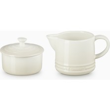 Le Creuset Seramik Sütlük ve Şekerlik Seti