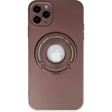 Uravas Store Iphone 12 Kılıf Lukka Magneticsafe Kapak - Kahverengi