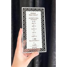 Kuzeylina Çocuklar Için Resimli Abdest Öğrenme Tablosu (20X10 Cm)