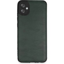 Uravas Store Galaxy A04E Kılıf Loop Deri Silikon - Yeşil