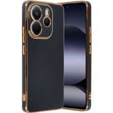 Uravas Store Redmi Note 14 4g Kılıf Volet Silikon - Siyah