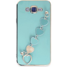 Uravas Store Galaxy J7 Kılıf Silikon - Su Yeşili