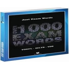 Uravas Store Just Exam Words - Toefl, Kpds, Üds, Ielts, Yds