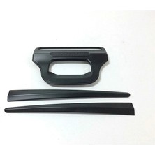 Mitsubishi L200 2015 - 2019 Arka Kapak Açma Kaplaması Siyah