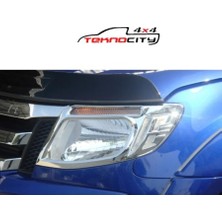 Ford Ranger T6 2012-2015 Far Çerçevesi Krom