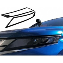 Mitsubishi L200 Far Çerçevesi Seti 2019+ Siyah