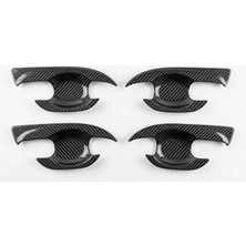 Nissan Navara 2015 - 2021 Kapı Kolu Iç Kaplaması Karbon