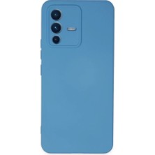 Uravas Store V23 5g Kılıf Nano Içi Kadife Silikon -