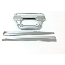 Mitsubishi L200 2015 - 2019 Arka Kapak Açma Kaplaması Krom