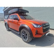 Dmax 2020+  Mat Siyah Çamurluk Üstü Dodik (Abs Plastik)