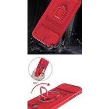 Uravas Store Redmi Note 13 5g Kılıf Zuma Kartvizitli Yüzüklü Silikon - Siyah