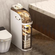 Electron Çok Amaçlı Banyo ve Çamaşır Odası Düzenleyici | Dar Alan Dikey Dolap