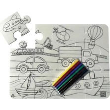 Uravas Store Funny Mat - Taşıtlar 30 x 40 cm