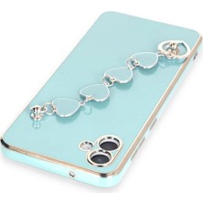 Uravas Store Galaxy A04E Kılıf Silikon - Su Yeşili