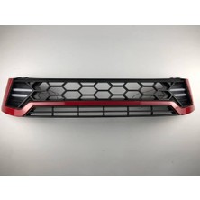 Ön Panjur Ledli Kırmızı Toyota Hılux Revo 2015+2019 - Uyumlu