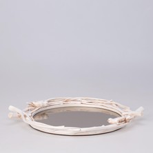 Selim Mavera Aynalı Tepsi Inci