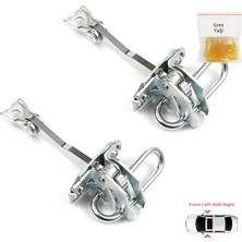 Bross Otomotiv Fiat Idea Lancia Musa 350 2004-2012 51795854 Için 2 Ea Ön Sağ ve Sol Kapı Gergi Yayı