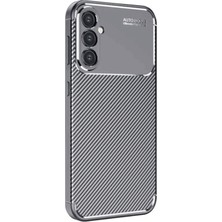 Uravas Store Galaxy A26 Kılıf Auto Focus Karbon Kapak - Gri