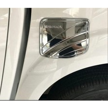 Navara NP300 2014 Sonrası Depo Kapağı Kaplaması Krom