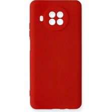Uravas Store Mi 10T Lite Kılıf Nano Içi Kadife Silikon - Kırmızı