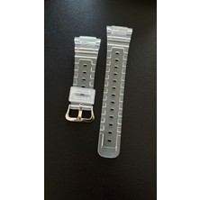 Casio G-Shock DWE-5600 GA-2100 Şeffaf Plastik Orijinal Saat Kordonu