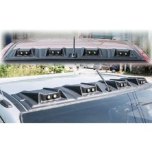 Mitsubishi L 200 2015 - 2019 Tavan Kebi -Moonvisör Turuncu LED