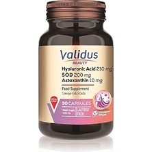 Uravas Store Validus Hyaluronic Acid 210 + Astaksantin 10 30 Capsules