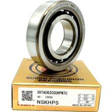 30TAC62 Nsk Rulman Cnc Eksen Rulmanı 30X62X15 Vidalı Mil Destek Rulmanın 30TAC62CSUHPN7C