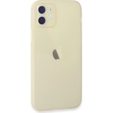 Uravas Store Iphone 12 Kılıf Silikon - Gold